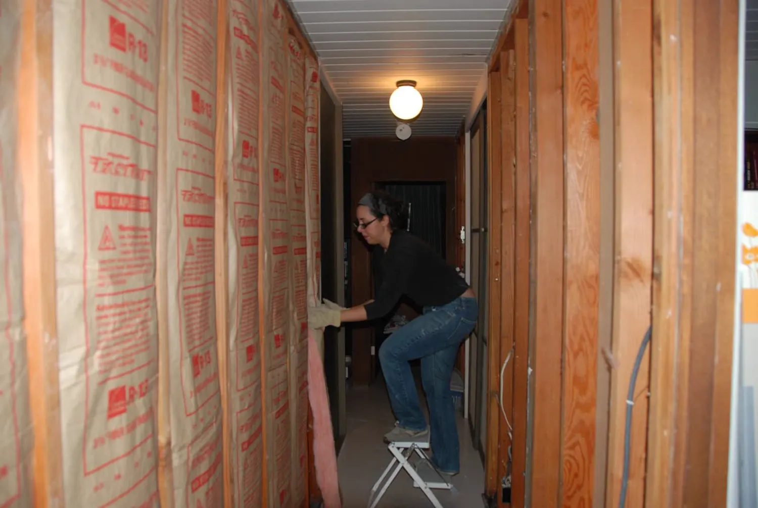 Schéma de principe de l'isolation du bâtiment